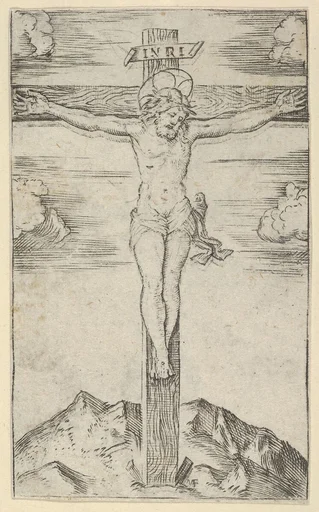 Christ on the Cross, from "Piccoli Santi" (Small Saints)