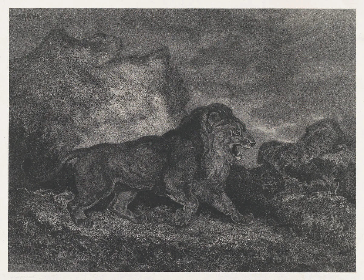 Lion and Serpent — Antoine-Louis Barye|Jules Laurens