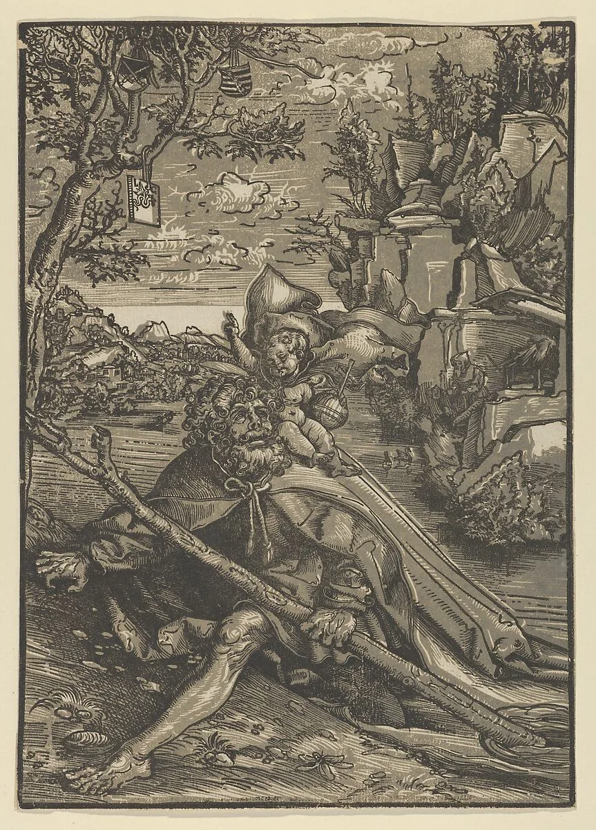 Saint Christopher — Lucas Cranach the Elder
