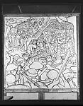 [Underdrawing of "Depression" Panel of Diego Rivera's Mural for the New Worker's School, New York City]