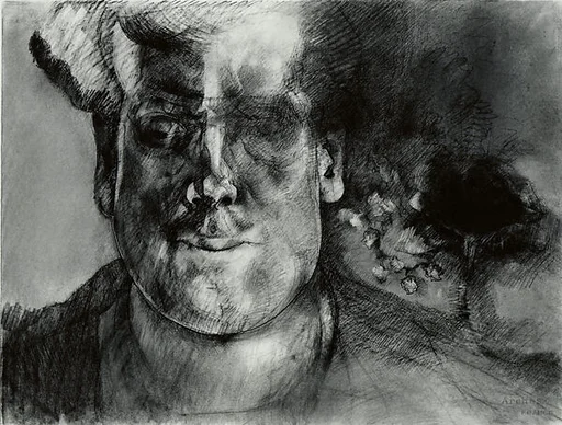 Self-Portrait Drawing XIII