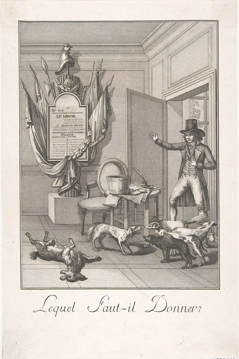 Lequel Faut-il Donner? — Anonymous, French, 18th century