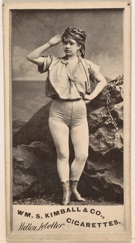 Hellen Leteller, from the Actresses series (N203) issued by Wm. S. Kimball & Co. — William S. Kimball & Company