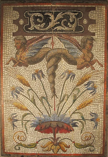 Mosaic block inlay
