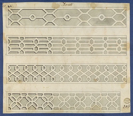 Frets, from Chippendale Drawings, Vol. II