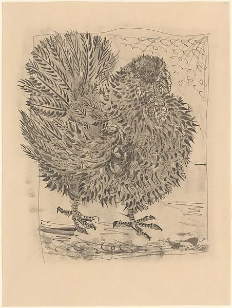 Turkey, from ¦Picasso: Original Etchings for the Texts of Buffon¦ — Pablo Picasso|Roger Lacourière|Martin Fabiani, Paris