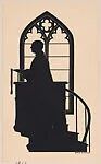 Silhouette of Glen Tilley Morse in the pulpit — Doris Burdick|Glenn Tilley Morse