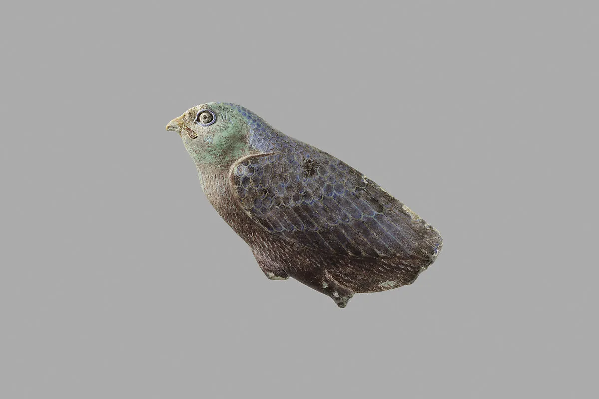 Quail chick inlay — Unknown