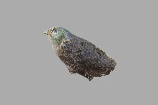 Quail chick inlay