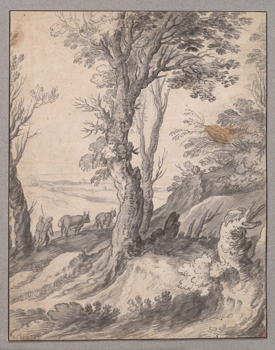 Landscape with a Large Tree — Paul Bril