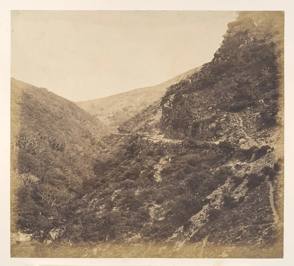 On the Road to Watersmeet, near Lynton, North Devon — Arthur Julius Pollock