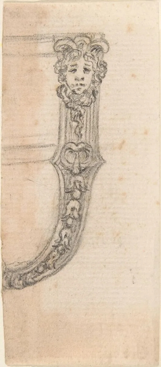 Design for a Clasp or Buckle — Anonymous, Italian, 17th or 18th century