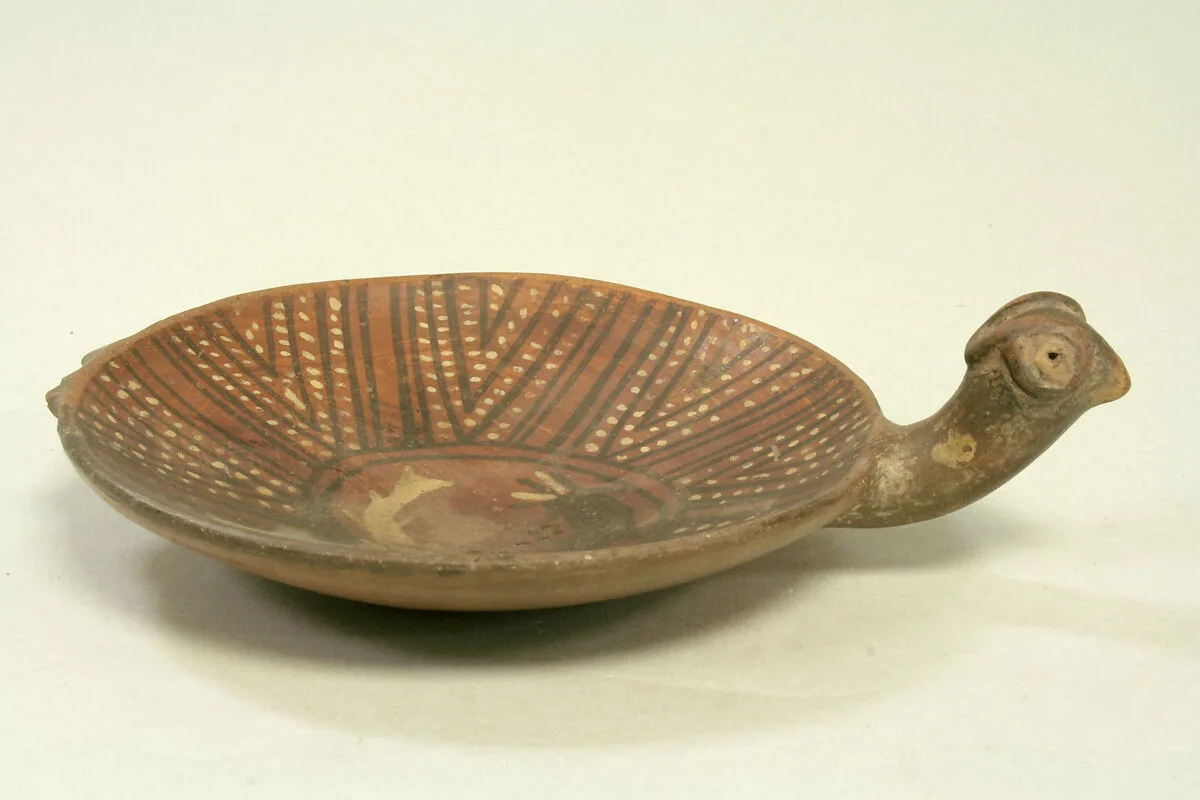 Dish with Bird Head — Unknown