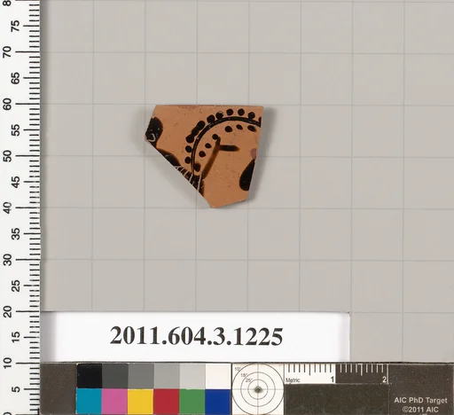Terracotta rim fragment of a kyathos (cup-shaped ladle)