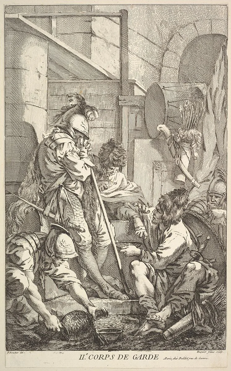 Second Guard-Room — François Boucher|Jacques Gabriel Huquier