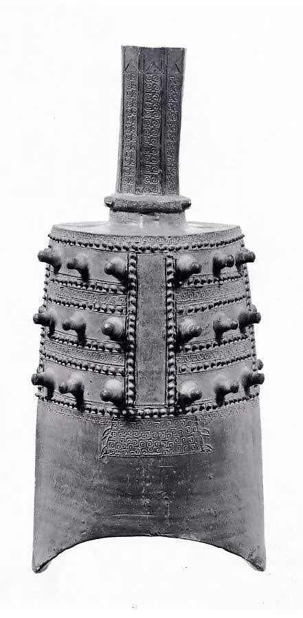 東周 陶甬鐘|Model of a bell (Yong Zhong) — Unknown