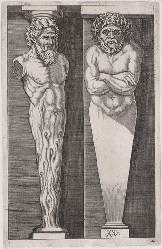 Two Men from "The Hermae"