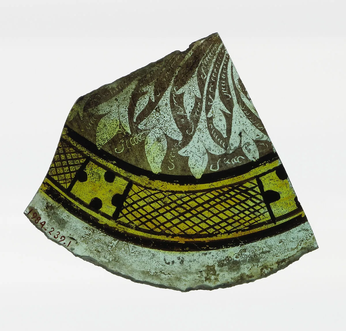 Glass Fragment — Unknown