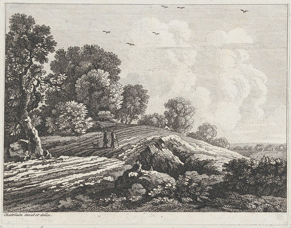 Landscape — Jean-Baptiste-Claude Chatelain