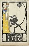 Greetings from St. Nicholas!! (Gruss vom Nicolo) — Susi Singer|Wiener Werkstätte