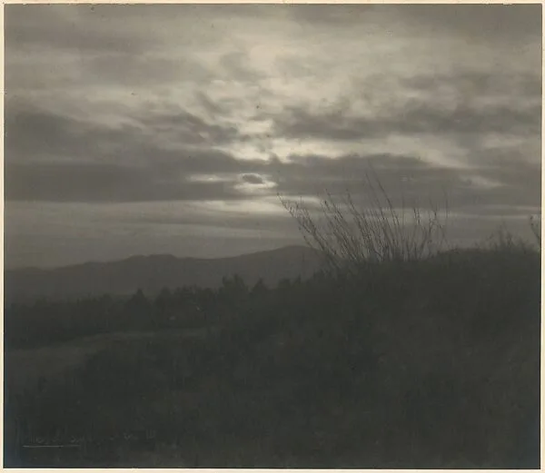 Evening in the Hills, Berkeley — Johan Hagemeyer