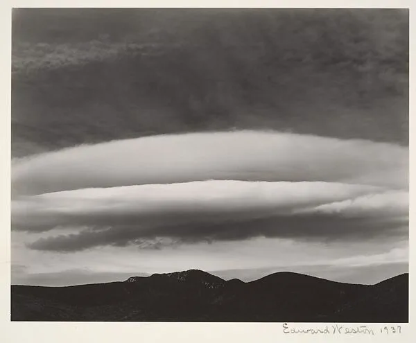 Sunset Over Panamints, Death Valley — Edward Weston|Brett Weston|Cole Weston