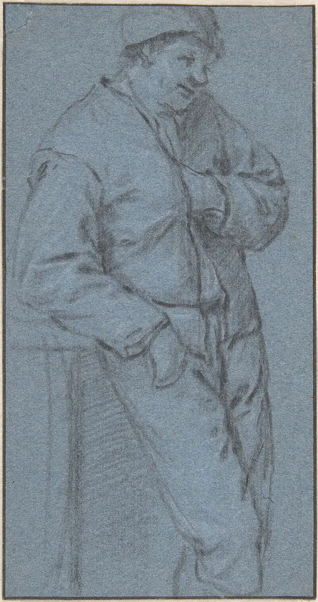 Study of a Standing Peasant — Adriaen van Ostade