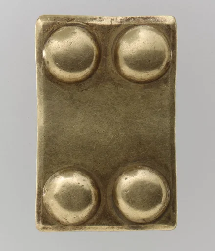 Gold Belt Mount with Rivets