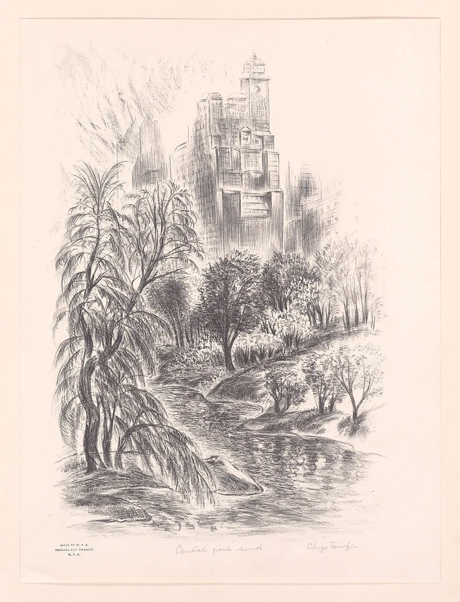 Central Park South — Chuzo Tamotzu|WPA