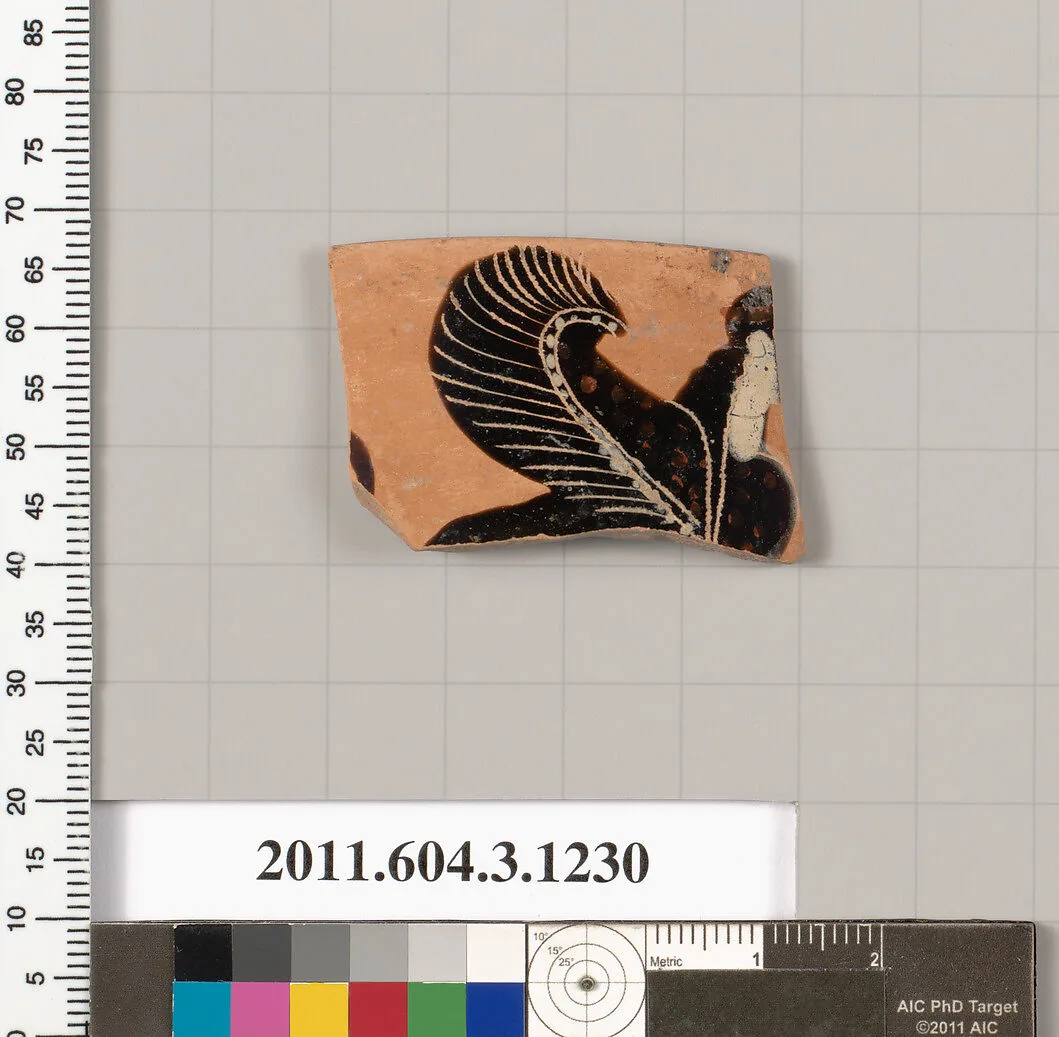 Terracotta rim fragment of a kyathos (cup-shaped ladle) — Unknown