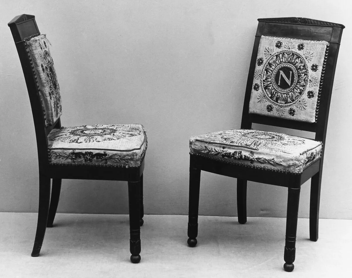 Chair (one of a pair) — Beauvais