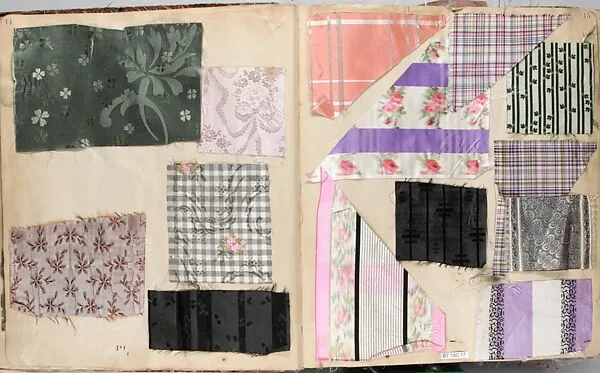 Textile Sample Book — Unknown