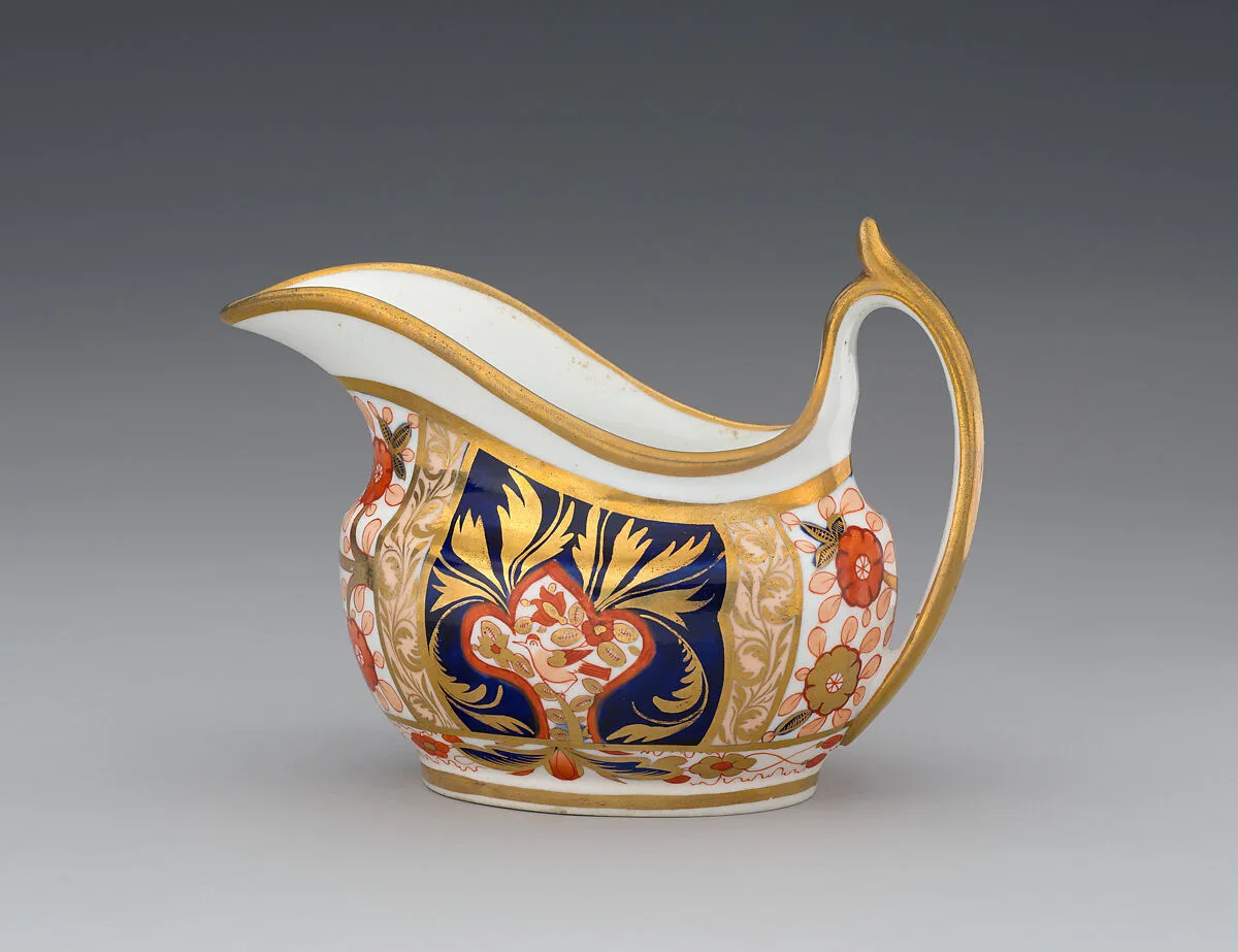 Cream jug (part of a service) — J. Spode