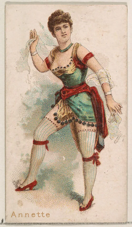 Annette, from the Ballet Queens series (N182) issued by Wm. S. Kimball & Co. — William S. Kimball & Company