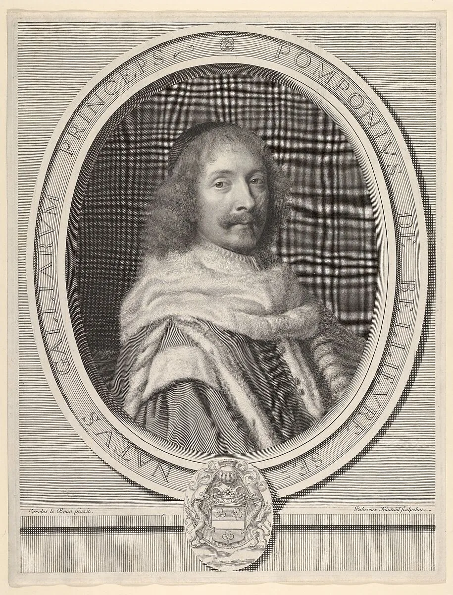 Pompone II de Bellièvre — Robert Nanteuil|Charles Le Brun