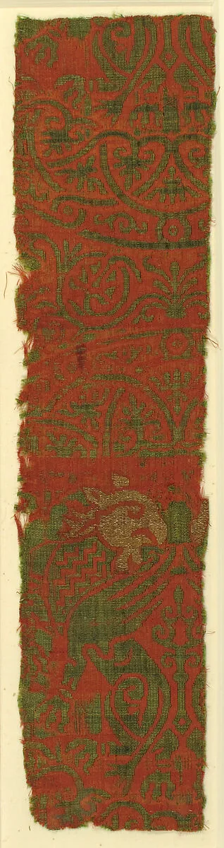 Textile with Brocade — Unknown