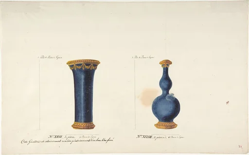 Design for Two Vases