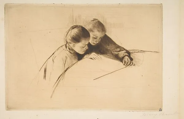 The Map — Mary Cassatt
