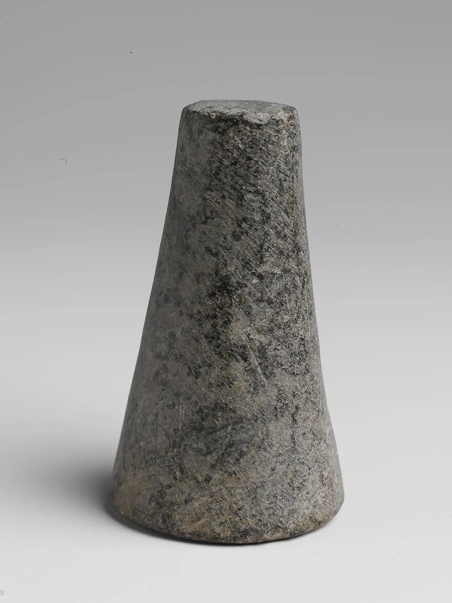 Chlorite pestle — Unknown