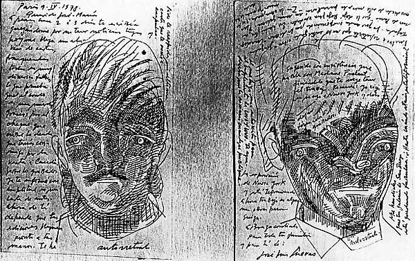Two Self-Portraits — José Luis Cuevas