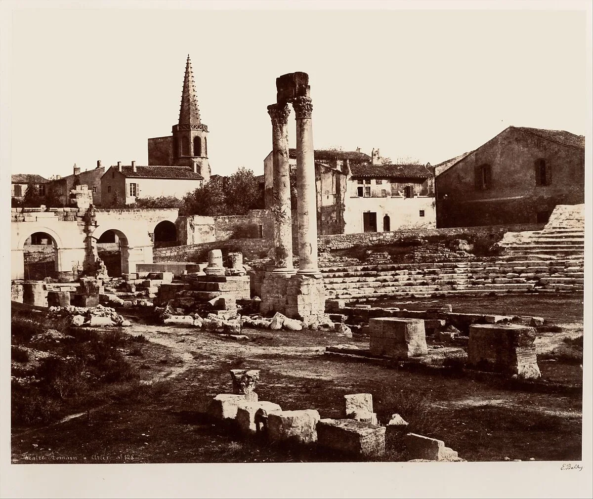 Théâtre Romain à Arles — Edouard Baldus