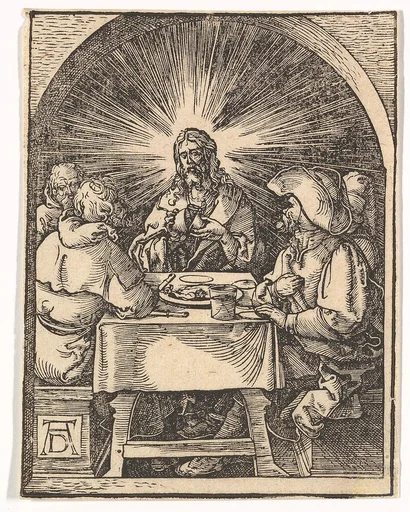 Christ in Emmaus, from The Small Passion (copy)