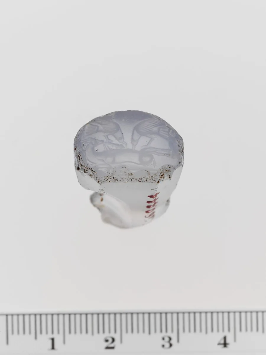 Chalcedony eight-sided cone — Unknown