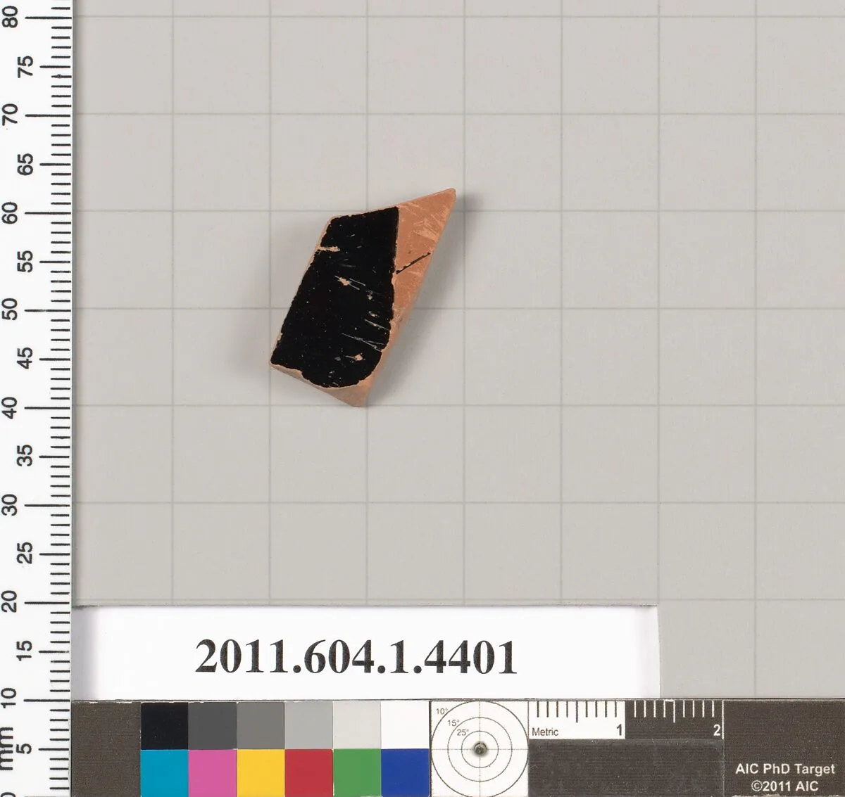 Terracotta fragment of a kylix (drinking cup) — Unknown