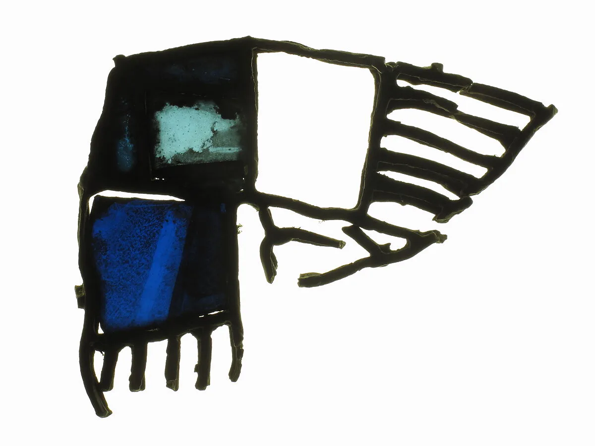 Glass Fragment — Unknown