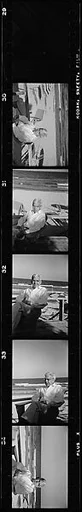 [193 Portraits of Unidentified Man and Woman at Beach House]