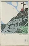 Karlsbad: Stag's Leap (Karlsbad Hirschensprung) — Leopold Drexler|Wiener Werkstätte